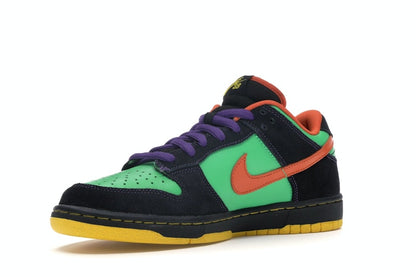 Nike SB Dunk Low Green Spark Hoop Orange