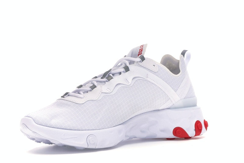 Nike React Element 55 White Red