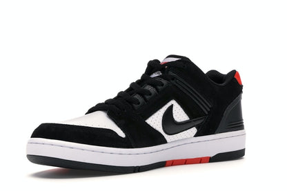 Nike SB Air Force 2 Low Black White Habanero Red