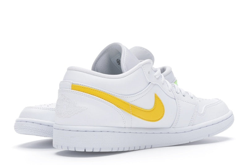 Jordan 1 Low White Multi-Color Swoosh