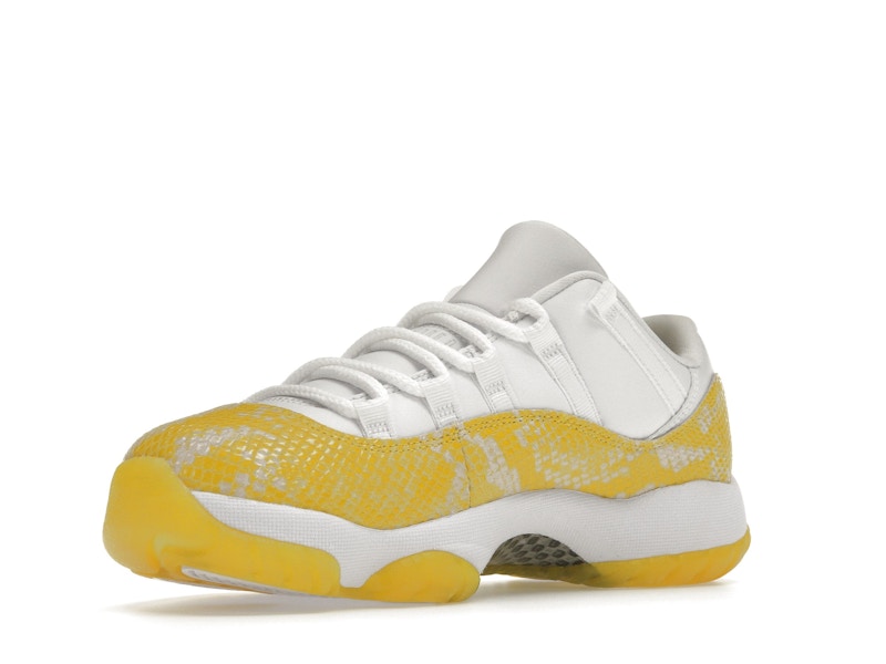 Jordan 11 Retro Low Yellow Snakeskin (Women's)