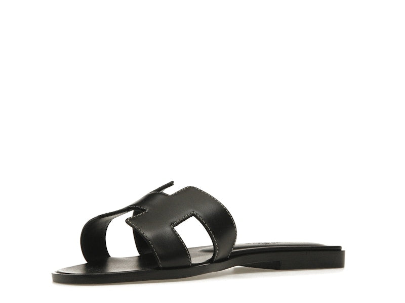 Hermes Oran Sandal Nior Box Calfskin Leather