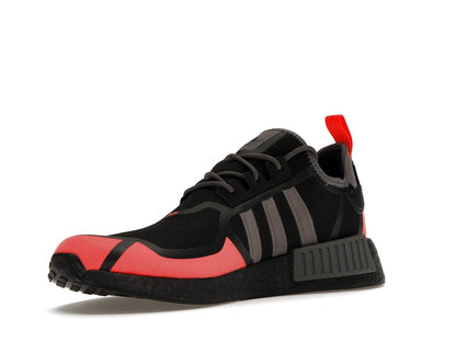 adidas NMD R1 Core Black Solar Red Grey