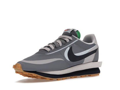 Nike LD Waffle sacai CLOT Kiss of Death 2 Cool Grey (NTWRK Special Packaging)