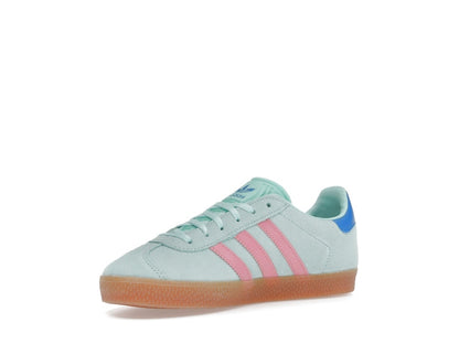 adidas Gazelle Clear Mint Bliss Pink Bright Blue (GS)