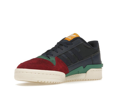 adidas Forum Exhibit Low 2.0 Collegiate Navy Burgundy Green