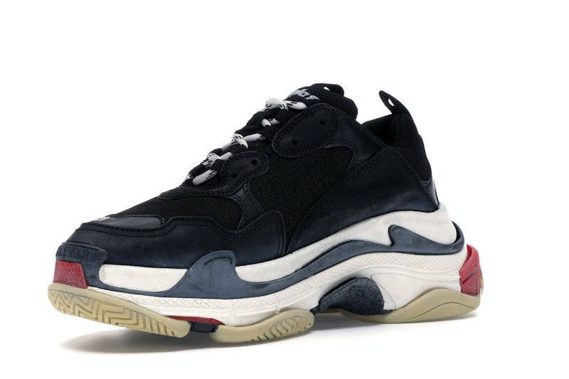 Balenciaga Triple S Black White Red (2018 Reissue)