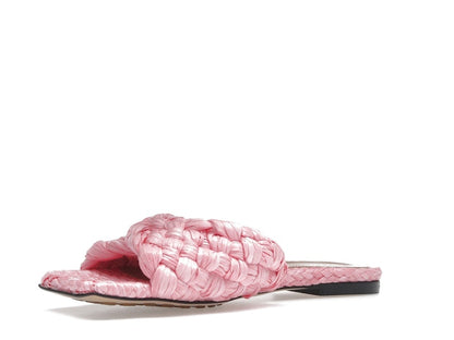 Bottega Veneta Raffia Stretch Flat Sandals Blossom (Women's)