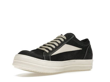 Rick Owens Luxor Vintage Sneaks Black Milk