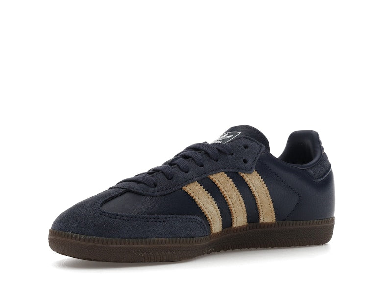 adidas Samba OG Shadow Navy Golden Beige
