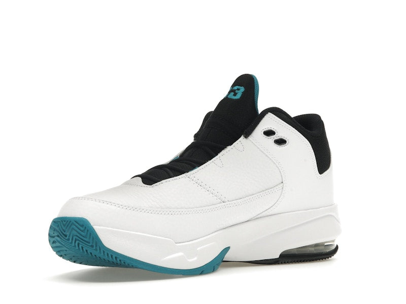 Jordan Max Aura 3 White Cyber Teal