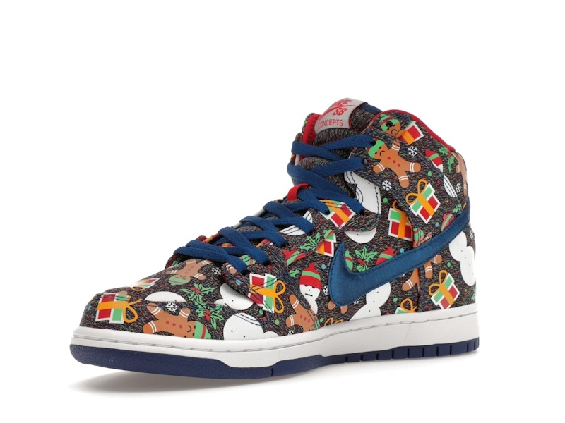 Nike SB Dunk High Concepts Ugly Christmas Sweater (Special Box) (2017)