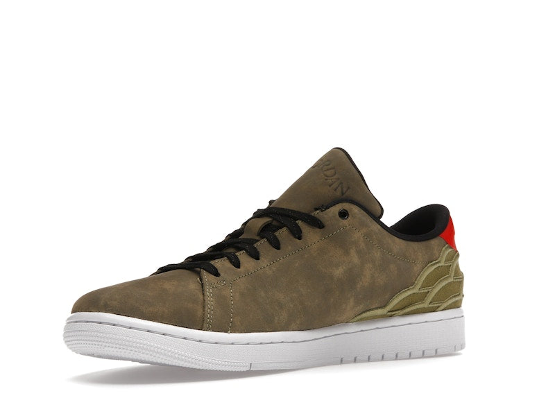 Jordan 1 Centre Court Oil Green