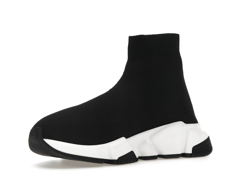Balenciaga Speed Graffiti Trainers White Black Logo (Women's)
