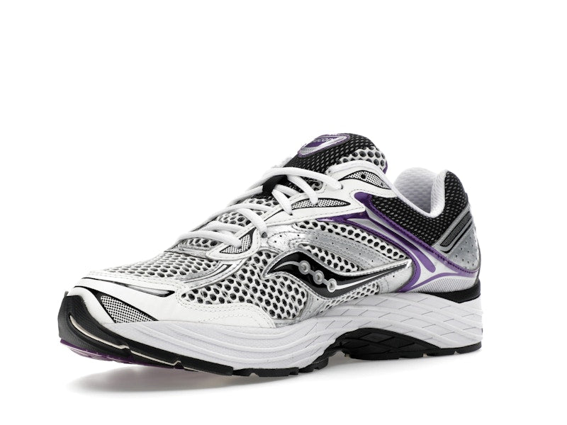 Saucony ProGrid Omni 9 White Black Silver Purple