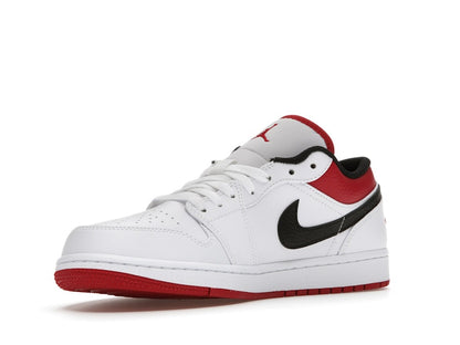 Jordan 1 Low White University Red Black