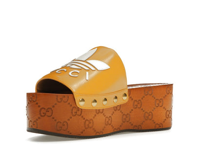 Gucci x Adidas GG Clog Yellow (Women's)