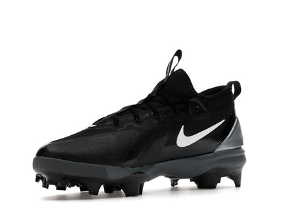 Nike Force Trout 9 Elite MCS Black White Anthracite Metallic Silver