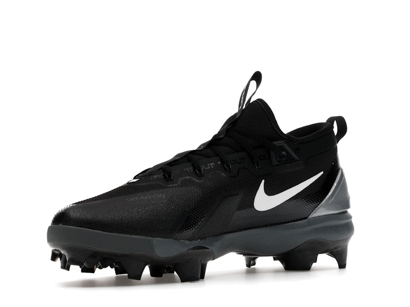 Nike Force Trout 9 Elite MCS Black White Anthracite Metallic Silver