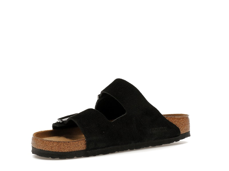 Birkenstock Arizona Soft Footbed Suede Black