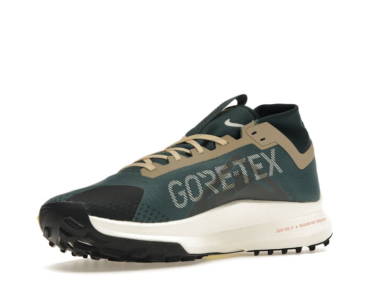 Nike React Pegasus Trail 4 Gore-Tex Noble Green Picante Red