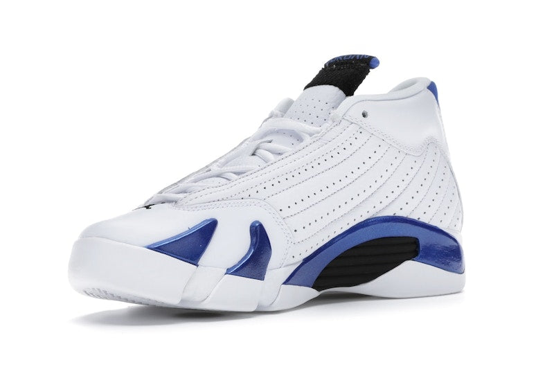 Jordan 14 Retro White Hyper Royal (GS)