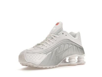 Nike Shox R4 White Metallic Silver (Women's)