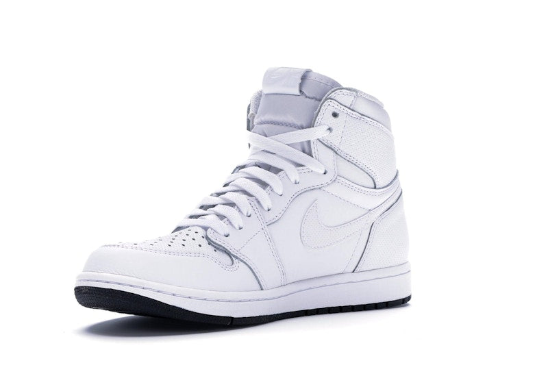 Jordan 1 Retro White Perforated