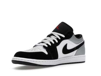 Jordan 1 Low SE White Fire Red Black Matte Silver