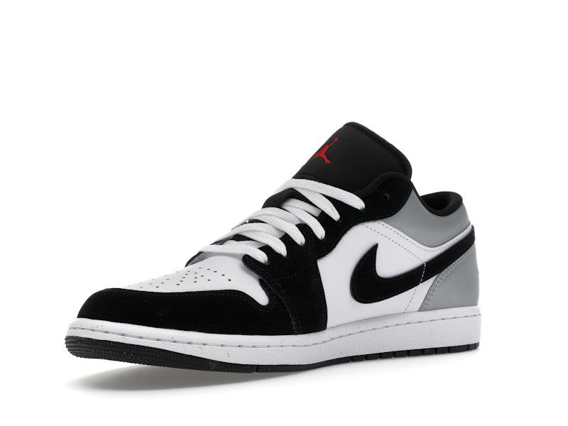 Jordan 1 Low SE White Fire Red Black Matte Silver