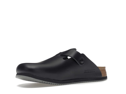 Birkenstock Boston Super Grip Leather Black