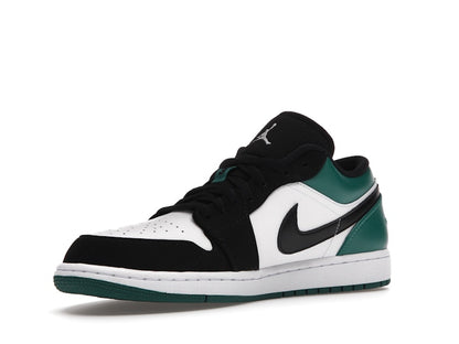 Jordan 1 Low White Black Mystic Green