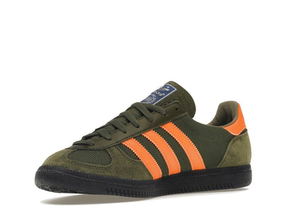adidas Barrowland SPZL Dust Green Signal Orange
