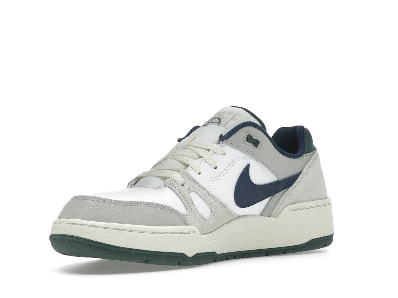 Nike Full Force Low White Midnight Navy Green
