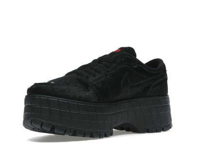 Jordan 1 Low Brooklyn Black Gym Red (Women's)