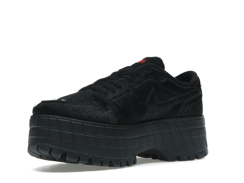 Jordan 1 Low Brooklyn Black Gym Red (Women's)
