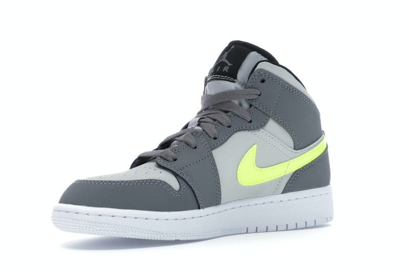 Jordan 1 Mid Gunsmoke Volt (GS)
