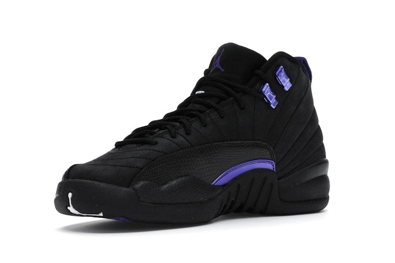 Jordan 12 Retro Black Dark Concord (GS)