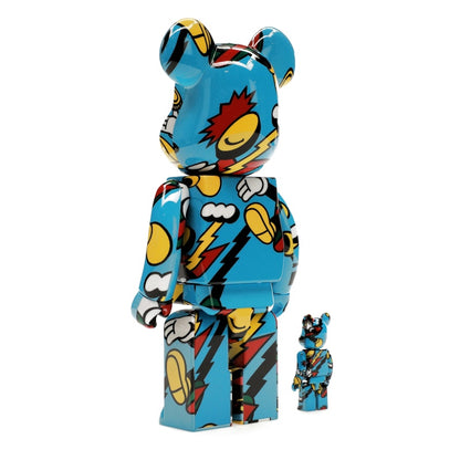 Bearbrick Grafflex 100% & 400% Set