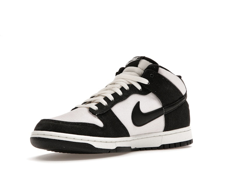 Nike Dunk Mid Canvas Panda