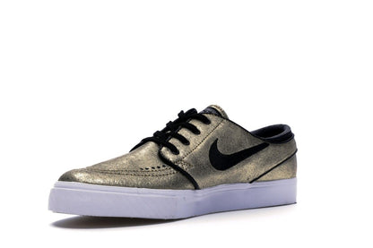 Nike SB Stefan Janoski Zoom Leather Metallic Gold