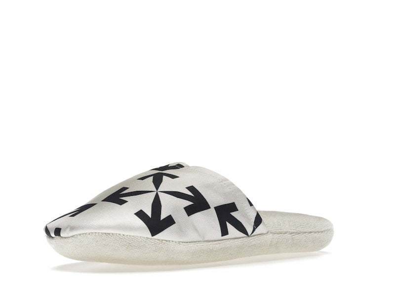 OFF-WHITE Arrow Pattern Slippers White/Black