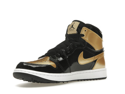 Jordan 1 Retro High Golf Patent Gold Toe