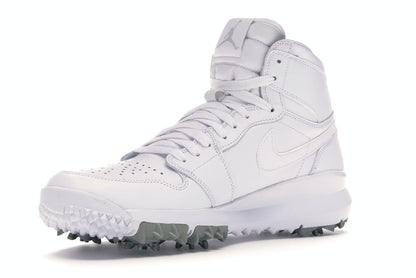 Jordan 1 Retro Golf Cleat White Metallic