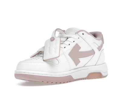 OFF-WHITE Out Of Office OOO Low Tops White Pink (Women's)