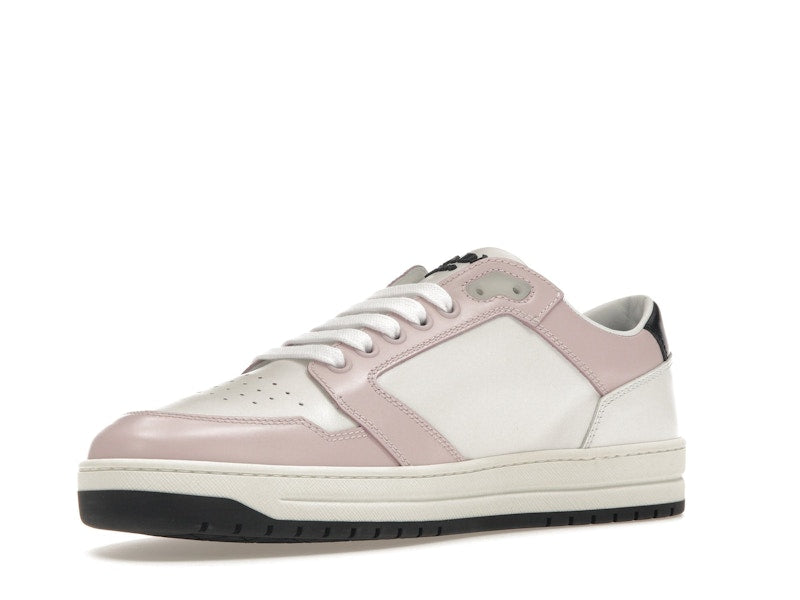 Prada District Sneaker White Pink Perforated Leather (Women's)