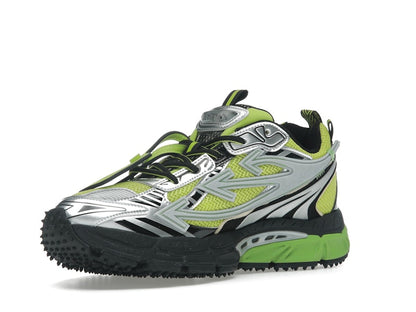 OFF-WHITE Be Right Back Silver Green Fluo