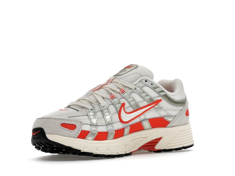Nike P-6000 Sail Pale Ivory Light Bone Picante Red (Women's)
