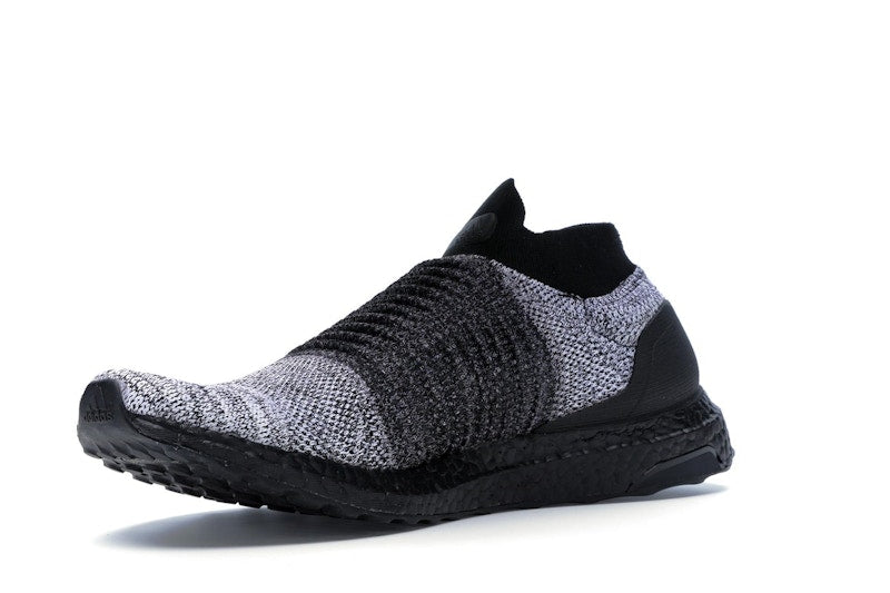 adidas Ultra Boost Laceless Mid Black Oreo
