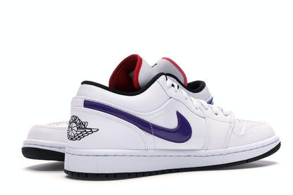 Jordan 1 Low White Multi-Color